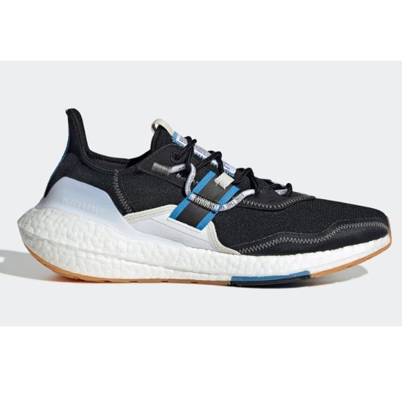 Adidas Ultraboost 22 X Parley Mens Low Top Running Shoes Black HQ6533 NEW Multi - Picture 2 of 9